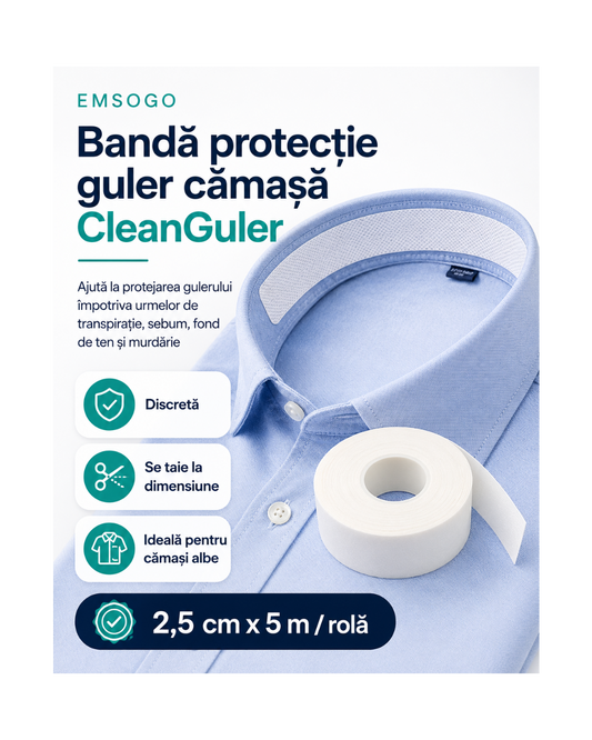 Banda protectie guler camasa - GulerCurat
