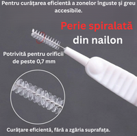 Set periuțe pentru curățarea capului de duș - DushFix