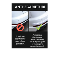 Protectie Bara Auto Fata Spate Anti-Zgarieturi ParkSafe (1+1 Gratis)