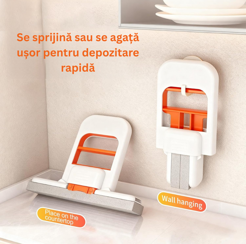 Mini Mop Multifuncțional cu Auto Stoarcere - SqueezeMop
