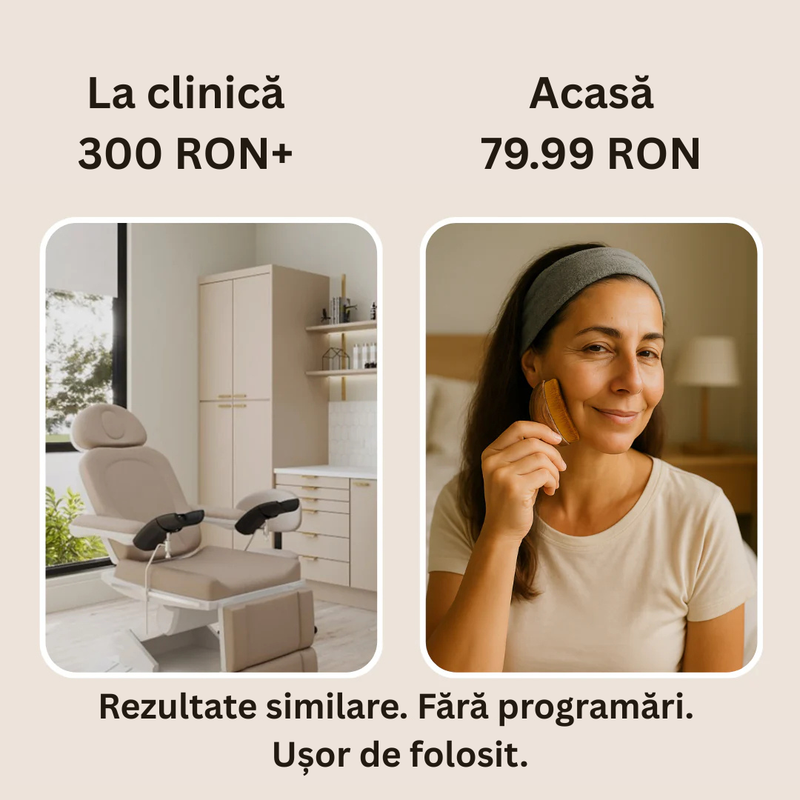 Perie Extra Soft pentru Contur Facial, Maxilar și Bărbie - FaceSculpt