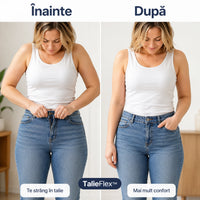 Set Extensii Flexibile din Silicon pentru Blugi și Pantaloni - TalieFlex™