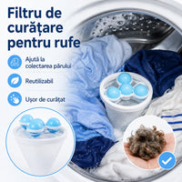 Set de Filtre Reutilizabile pentru Păr și Scame - RufeCurate™