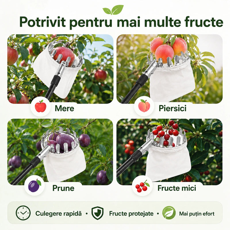 Culegător de fructe pentru grădină și livadă - FruitPick