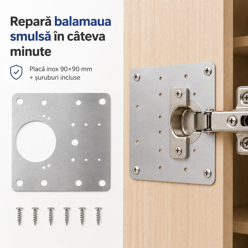 Kit Reparare Balamale - DulapFix™