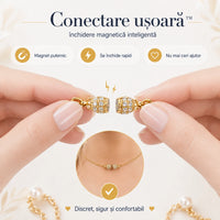 Set 12 Închizători Magnetice cu Extensie pentru Coliere și Brățări - ColierFix