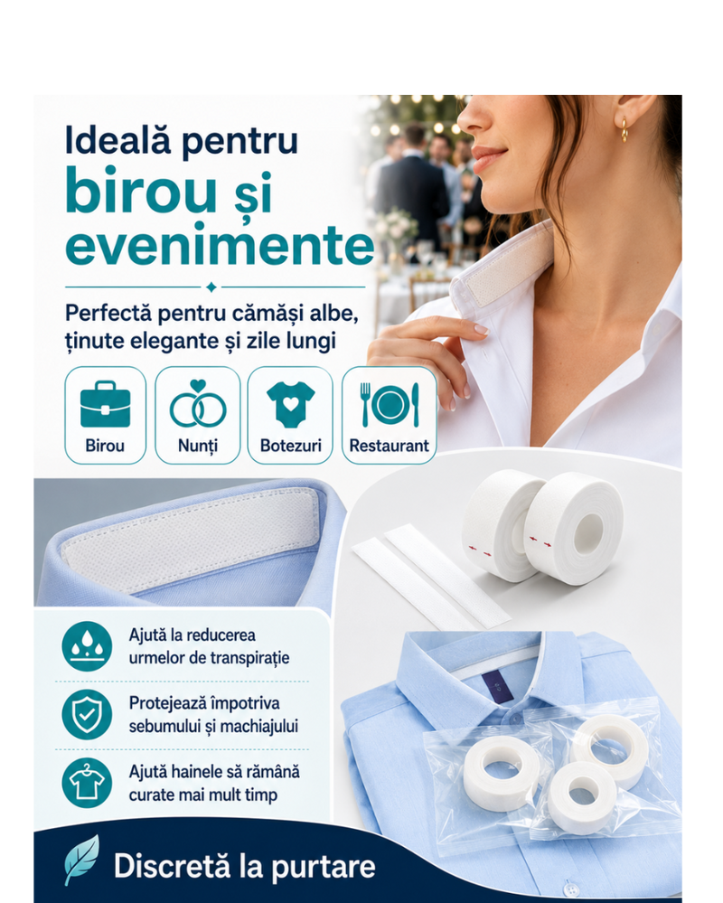 Banda protectie guler camasa - GulerCurat
