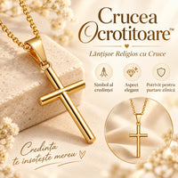 Lănțișor Religios cu Cruce - Crucea Ocrotitoare™
