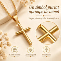 Lănțișor Religios cu Cruce - Crucea Ocrotitoare™