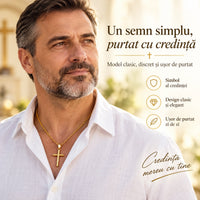Lănțișor Religios cu Cruce - Crucea Ocrotitoare™