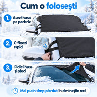 Husă Protecție Parbriz împotriva Gheții și Zăpezii - ParbrizProtejat™