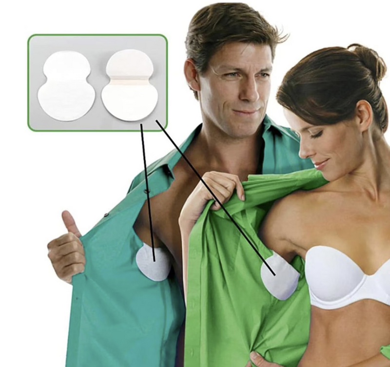 Set Absorbante Autoadezive pentru Transpirație la Subraț, Anti-Pete, Unisex