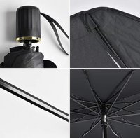 Parasolar Auto Pliabil Tip Umbrelă 125x65 cm