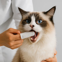 Șervețele pentru Igiena Dentară Câini și Pisici - DentiPaw (50 bucati)